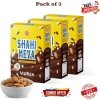 Three boxes of Shahi Meva Chocolate featuring rich chocolate and premium dry fruits.